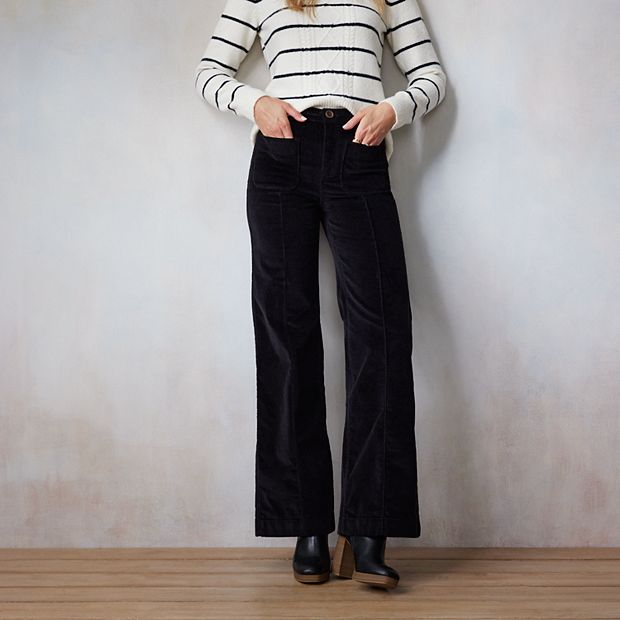 AN ELEVATED FALL STYLE WITH TROUSER JEANS FROM KOHL'S - 50 IS NOT