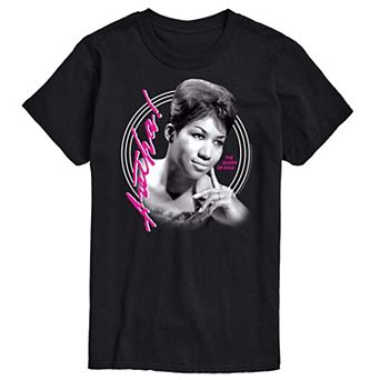 Men's Aretha Franklin Queen Of Soul Graphic Tee