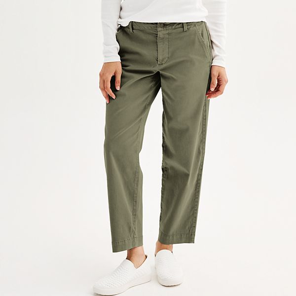 Women's Sonoma Goods For Life® Tapered Chino Pants