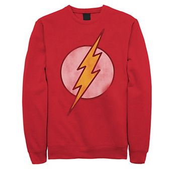 Men's DC Comics The Flash Distressed Logo Sweatshirt
