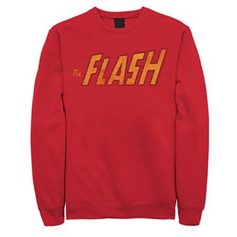 Men's DC Comics The Flash Classic Orange Logo Sweatshirt
