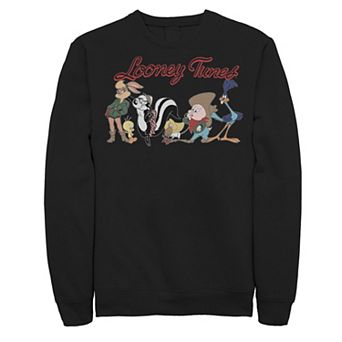 Men's Looney Tunes Retro Line Up Sweatshirt