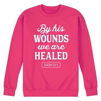 Men's By His Wounds Isaiah Fleece Sweatshirt