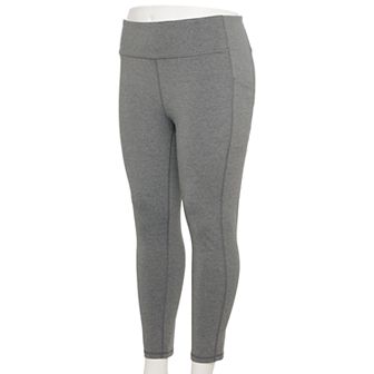 Plus Size Tek Gear® Adaptive Ultrastretch High-Rise 7/8th Leggings