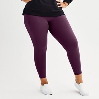 Plus Size Tek Gear® Adaptive Ultrastretch High-Rise 7/8th Leggings