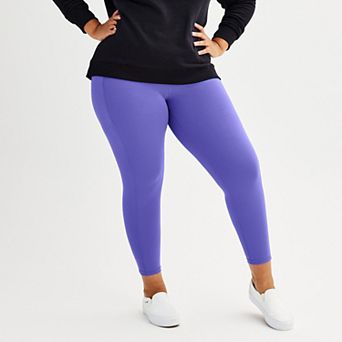 Plus Size Tek Gear® Adaptive Ultrastretch High-Rise 7/8th Leggings