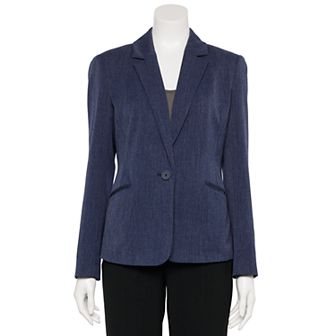 Women's Nine West Adaptive Classic Single Button Blazer