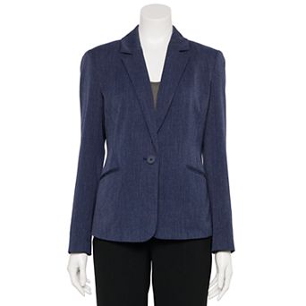 Women's Nine West Adaptive Classic Single Button Blazer