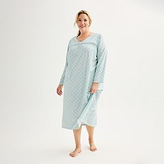 Kohls plus size nightgowns hot sale