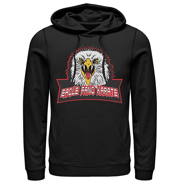 Men s Cobra Kai Eagle Fang Karate Logo Hoodie