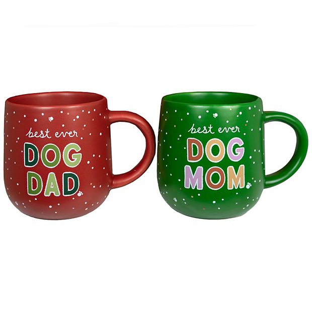 Dog mom and dog hotsell dad mugs