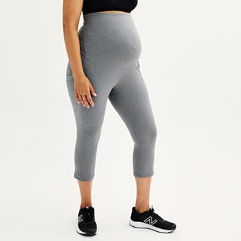 Plus Size Maternity Tek Gear® Ultrastretch High Rise Capri Leggings