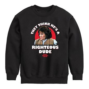 Boys 8-20 Ferris Bueller Righteous Dude Fleece Sweatshirt