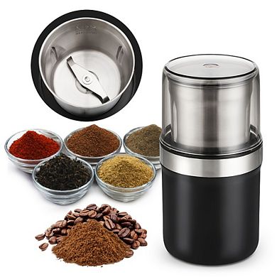 Department Store 1pc Automatic Grinder; Detachable Washable Design Garlic Herbal Grain Spice Grinder; Electric Coffee Bean Grinders