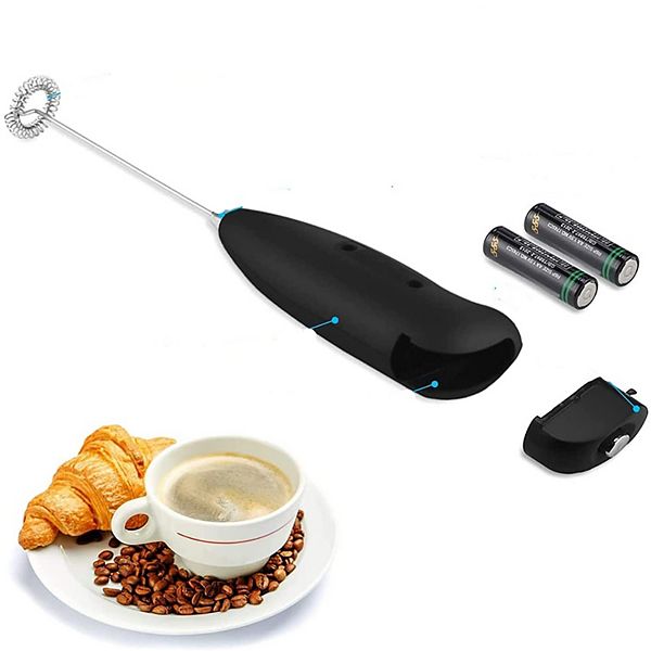 Electric Milk Frother Drink Foamer Whisk Mixer Stirrer Coffee Eggbeater