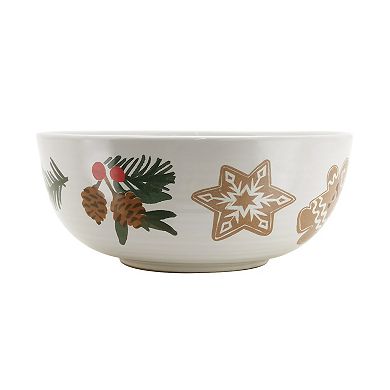 St. Nicholas Square® Evergreen Lane Gingerbread Cereal Bowl