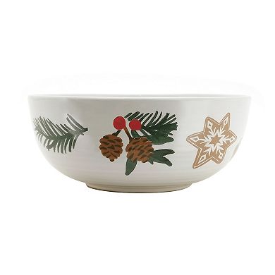 St. Nicholas Square® Evergreen Lane Gingerbread Cereal Bowl