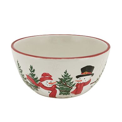 St. Nicholas Square® Yuletide Ceramic Cereal Bowl