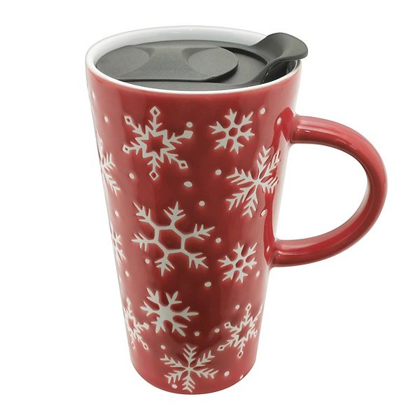 St Nicholas Square® Snowflake Travel Mug