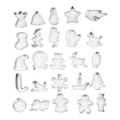 St. Nicholas Square® Holiday Cookie Cutters 25-piece Set