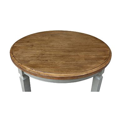 International Concepts Round Top Dining Table