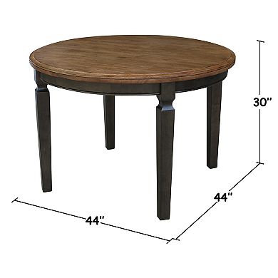 International Concepts Round Top Dining Table