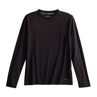Boys 8-20 Tek Gear® DryTek Long Sleeve Crewneck Tee in Regular & Husky