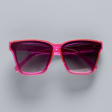 Women's Simply Vera Vera Wang Santiago Square Sunglasses