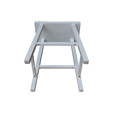 International Concepts Saddle Seat Counter Height Stool