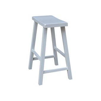 International Concepts Saddle Seat Counter Height Stool