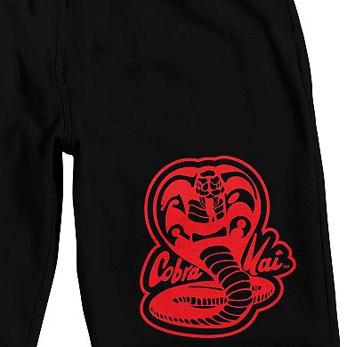 Men's Cobra Kai Snake Logo Pajama Shorts