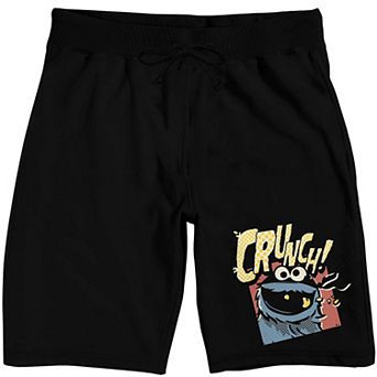Men's Sesame Street Cookie Monster Pajama Shorts