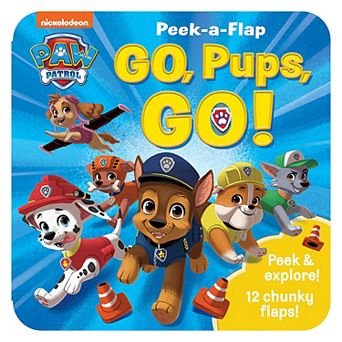 Cottage Door Press Paw Patrol Go, Pups, Go! Peek-a-Flap Board Book