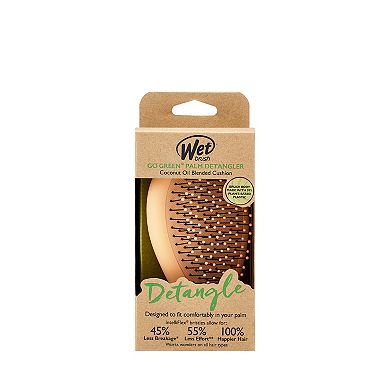 Wet Brush Go Green Oil-Infused Palm Detangler Hair Brush