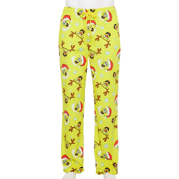 Reindeer Men's Fleece PJ Pants