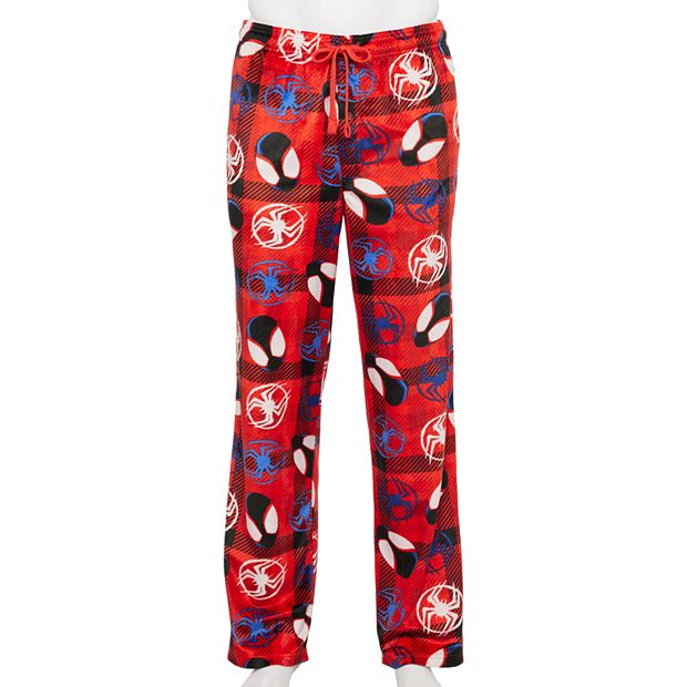 Men s Spiderverse Christmas Fleece Pajama Pants