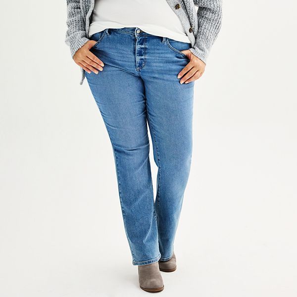 Plus Size Sonoma Goods For Life® Premium Bootcut Jeans