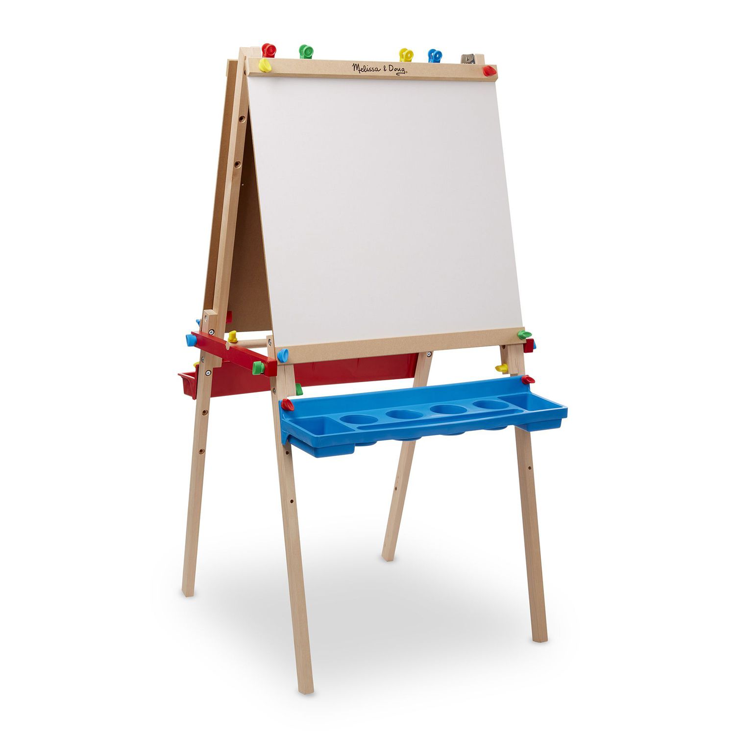 melissa and doug double sided wooden easel