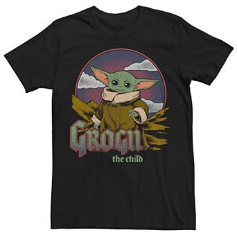 Men's Star Wars The Mandalorian Grogu The Child Graphic Tee