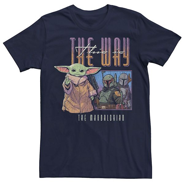 Men's Star Wars The Mandalorian Grogu This Is The Way Graphic Tee