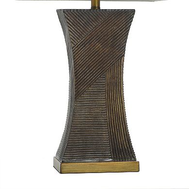 Asher Linear Embossed Table Lamp