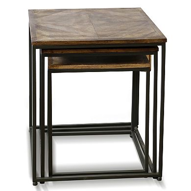 Logan Nested Side Tables 3-piece Set