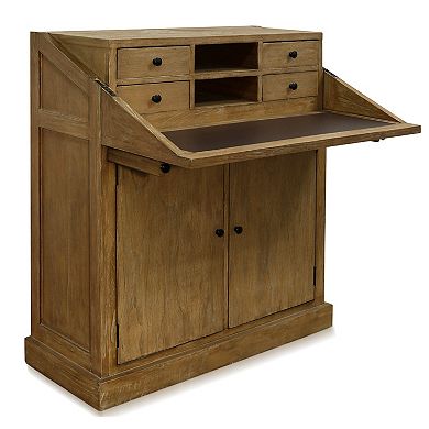 Everett Farmhouse Drop-Lid Desk