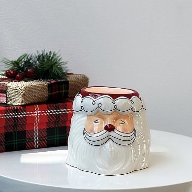 St. Nicholas Square 10-oz. Novelty Ceramic Santa Candle Jar