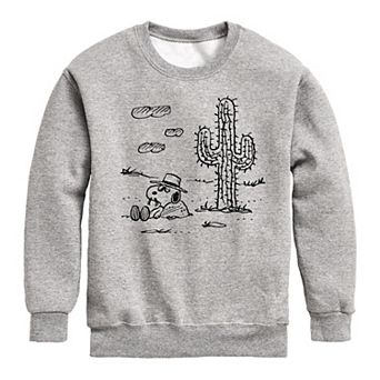Boys 8-20 Peanuts Spike Cactus Graphic Fleece