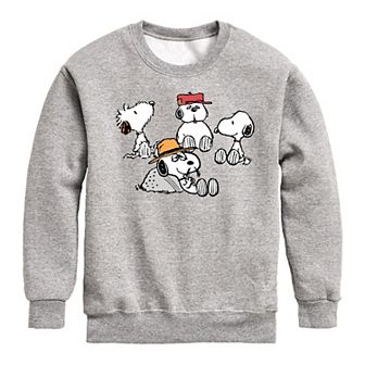 Boys 8-20 Peanuts Snoopy Siblings Graphic Fleece