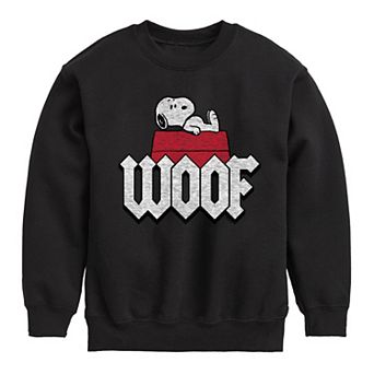 Boys 8-20 Peanuts Woof Snoopy Graphic Fleece