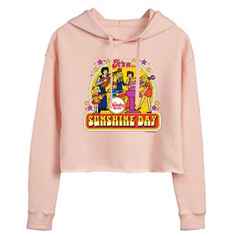 Juniors' The Brady Bunch Sun Day Cropped Hoodie