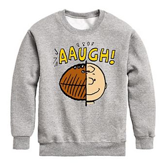 Boys 8-20 Peanuts Charlie Brown Football Fleece Sweatshirt