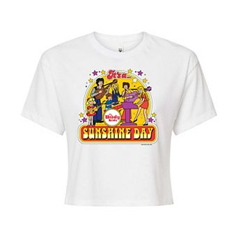 Juniors' The Brady Bunch Sunshine Day Cropped Tee